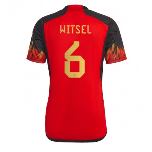 Belgia Axel Witsel #6 Hjemmedrakt VM 2022 Korte ermer