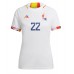 Belgia Charles De Ketelaere #22 Bortedrakt Dame VM 2022 Korte ermer