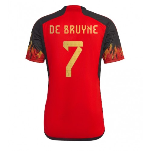 Belgia Kevin De Bruyne #7 Hjemmedrakt VM 2022 Korte ermer