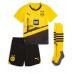 Borussia Dortmund Donyell Malen #21 Hjemmedraktsett Barn 2023-24 Korte ermer (+ Korte bukser)