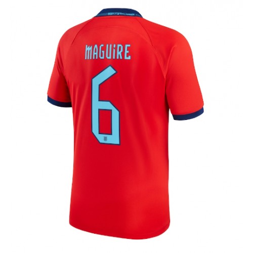 England Harry Maguire #6 Bortedrakt VM 2022 Korte ermer