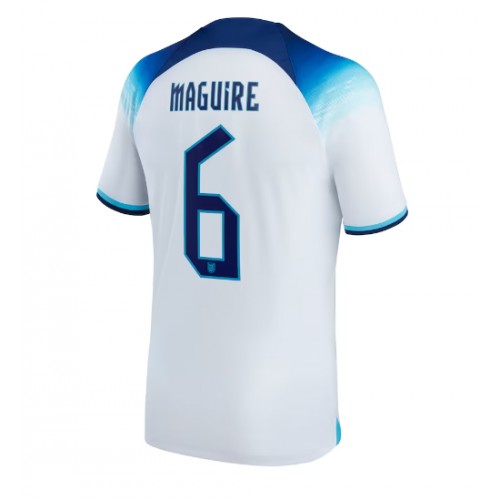 England Harry Maguire #6 Hjemmedrakt VM 2022 Korte ermer