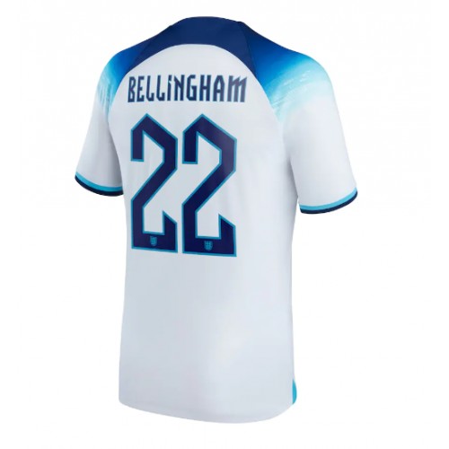 England Jude Bellingham #22 Hjemmedrakt VM 2022 Korte ermer