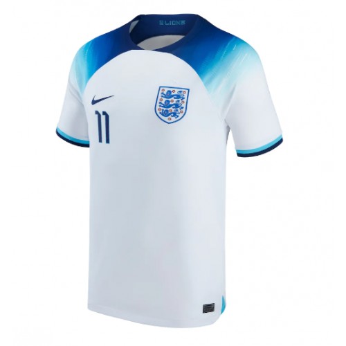 England Marcus Rashford #11 Hjemmedrakt VM 2022 Korte ermer