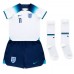 England Marcus Rashford #11 Hjemmedraktsett Barn VM 2022 Korte ermer (+ Korte bukser)
