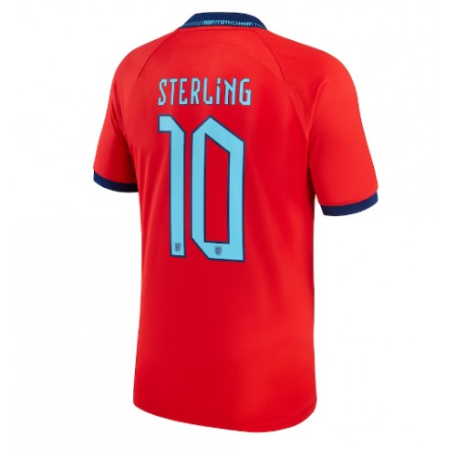 England Raheem Sterling #10 Bortedrakt VM 2022 Korte ermer