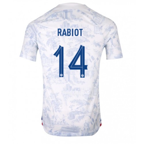 Frankrike Adrien Rabiot #14 Bortedrakt VM 2022 Korte ermer