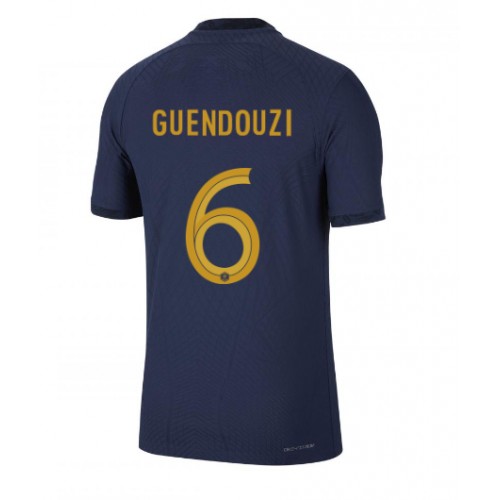 Frankrike Matteo Guendouzi #6 Hjemmedrakt VM 2022 Korte ermer