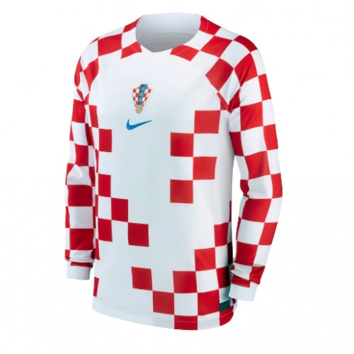 Kroatia Hjemmedrakt VM 2022 Lange ermer