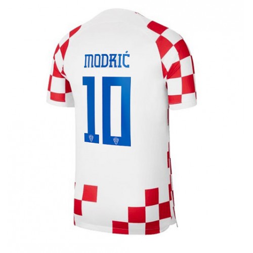 Kroatia Luka Modric #10 Hjemmedrakt VM 2022 Korte ermer