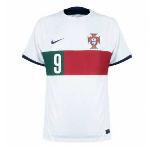 Portugal Andre Silva #9 Bortedrakt VM 2022 Korte ermer