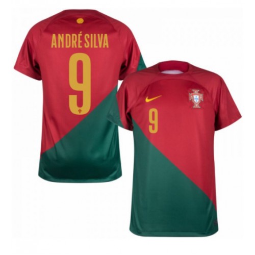 Portugal Andre Silva #9 Hjemmedrakt VM 2022 Korte ermer