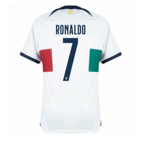 Portugal Cristiano Ronaldo #7 Bortedrakt VM 2022 Korte ermer
