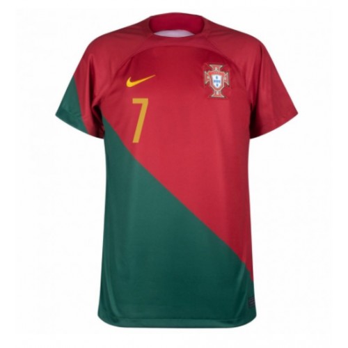 Portugal Cristiano Ronaldo #7 Hjemmedrakt VM 2022 Korte ermer