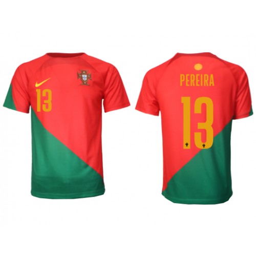 Portugal Danilo Pereira #13 Hjemmedrakt VM 2022 Korte ermer