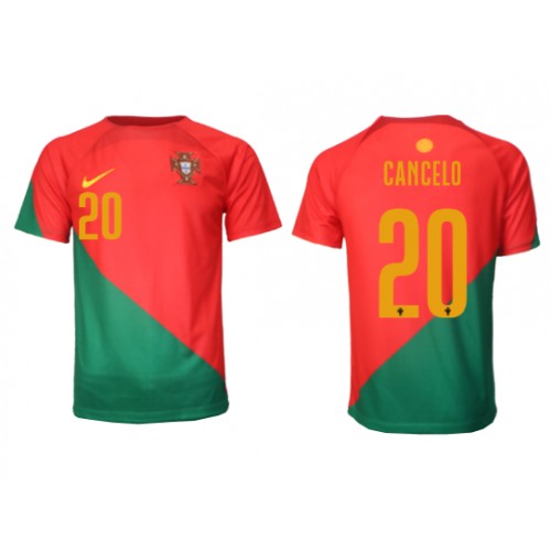 Portugal Joao Cancelo #20 Hjemmedrakt VM 2022 Korte ermer