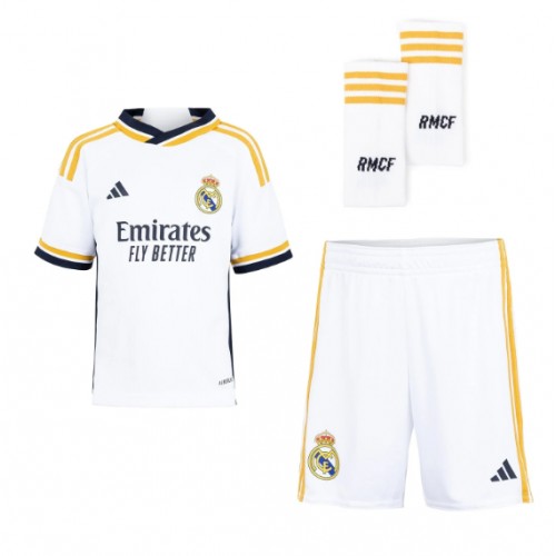 Real Madrid Daniel Carvajal #2 Hjemmedraktsett Barn 2023-24 Korte ermer (+ Korte bukser)