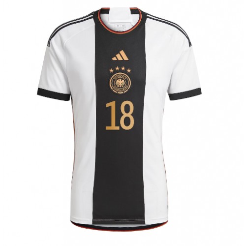Tyskland Jonas Hofmann #18 Hjemmedrakt VM 2022 Korte ermer