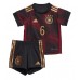 Tyskland Joshua Kimmich #6 Bortedraktsett Barn VM 2022 Korte ermer (+ Korte bukser)