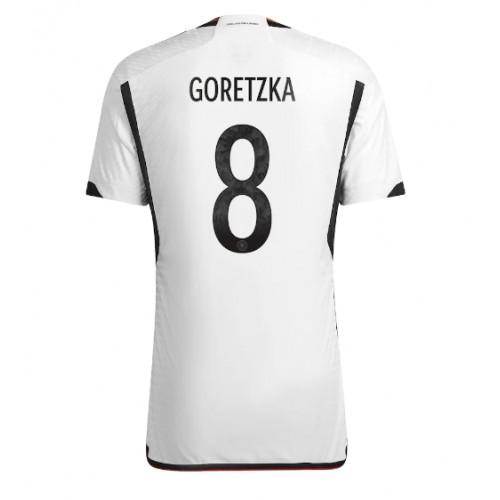 Tyskland Leon Goretzka #8 Hjemmedrakt VM 2022 Korte ermer