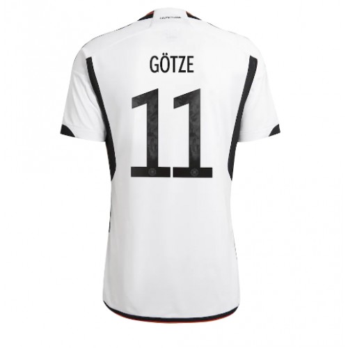 Tyskland Mario Gotze #11 Hjemmedrakt VM 2022 Korte ermer