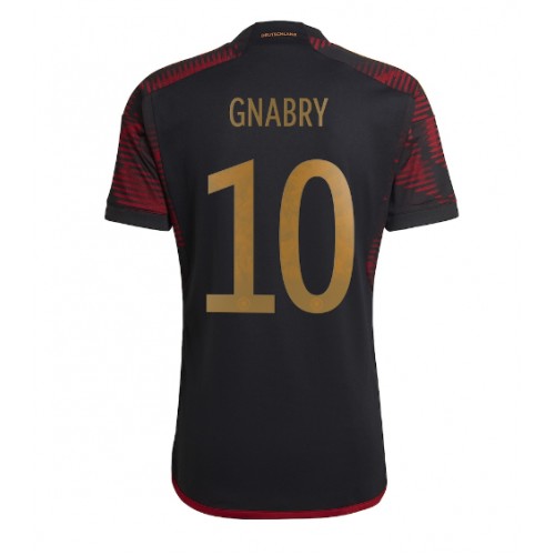 Tyskland Serge Gnabry #10 Bortedrakt VM 2022 Korte ermer