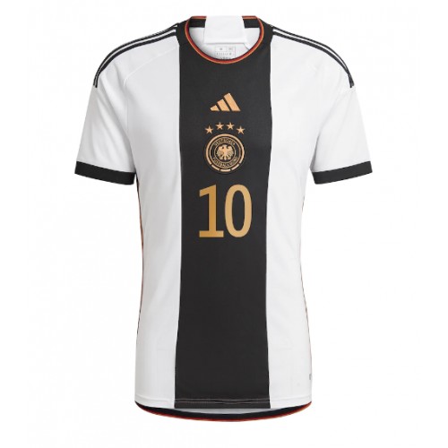 Tyskland Serge Gnabry #10 Hjemmedrakt VM 2022 Korte ermer