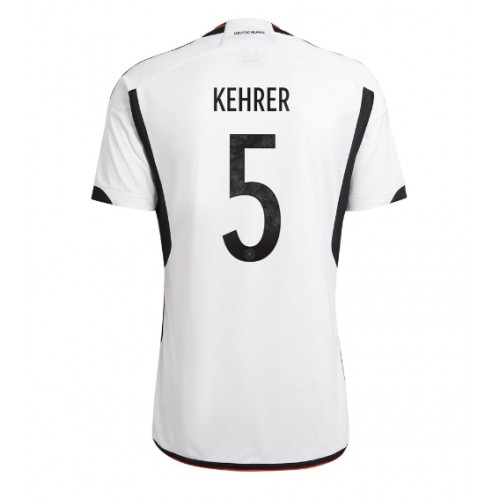 Tyskland Thilo Kehrer #5 Hjemmedrakt VM 2022 Korte ermer