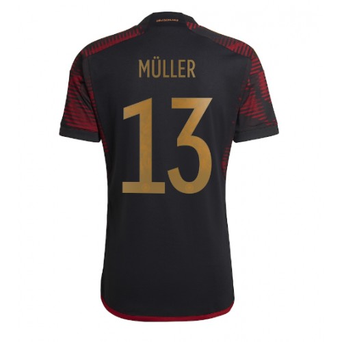 Tyskland Thomas Muller #13 Bortedrakt VM 2022 Korte ermer